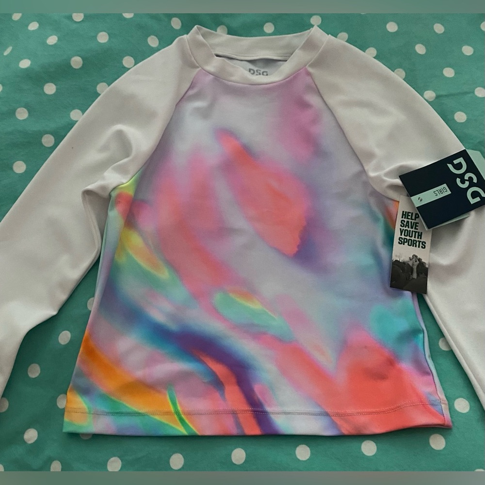 DSG Dick’s Girl’s Rash Guard XS (4-6) NEW - Picture 3 of 4